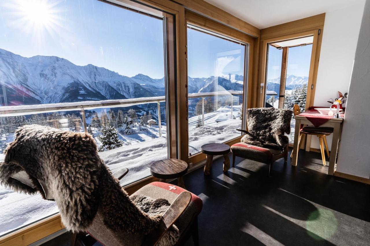 Chalet Laerchenwinkel, Riederalp Golmenegg Apartment Bagian luar foto