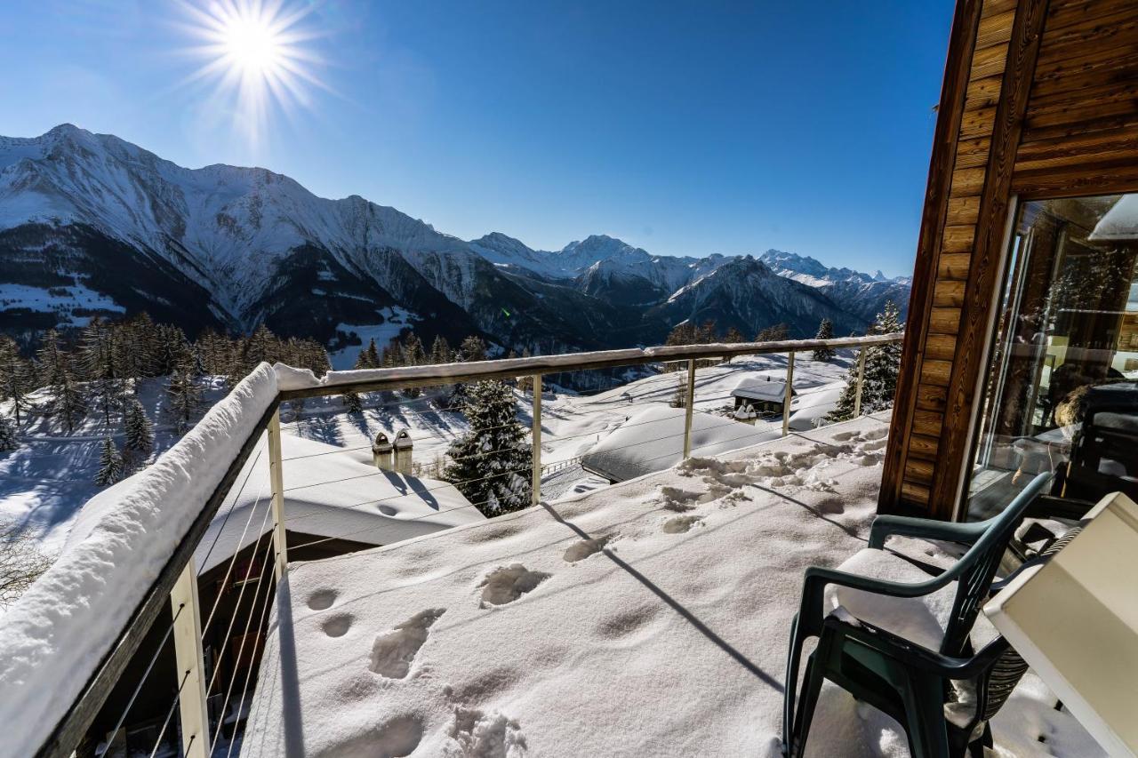 Chalet Laerchenwinkel, Riederalp Golmenegg Apartment Bagian luar foto