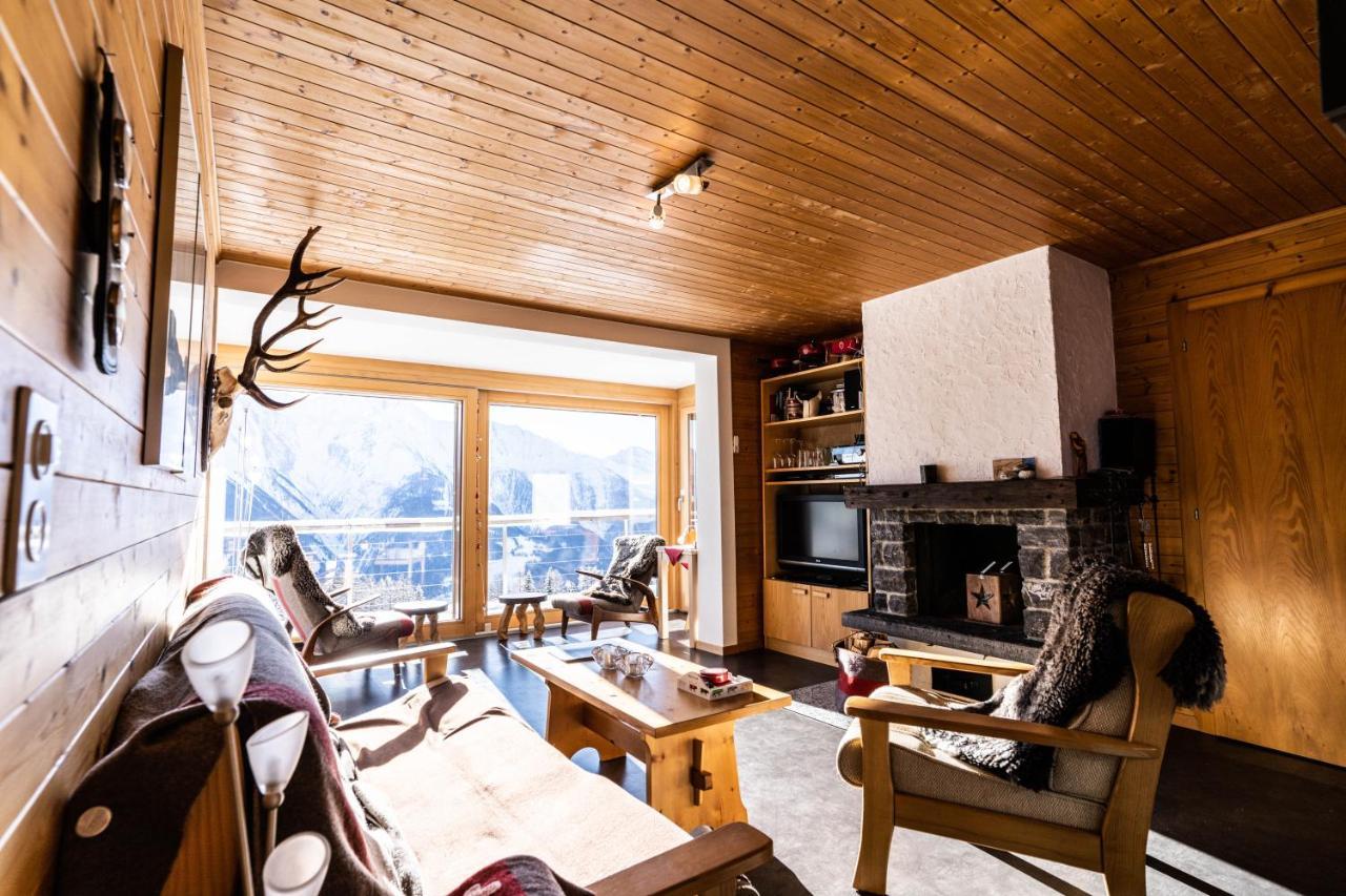 Chalet Laerchenwinkel, Riederalp Golmenegg Apartment Bagian luar foto