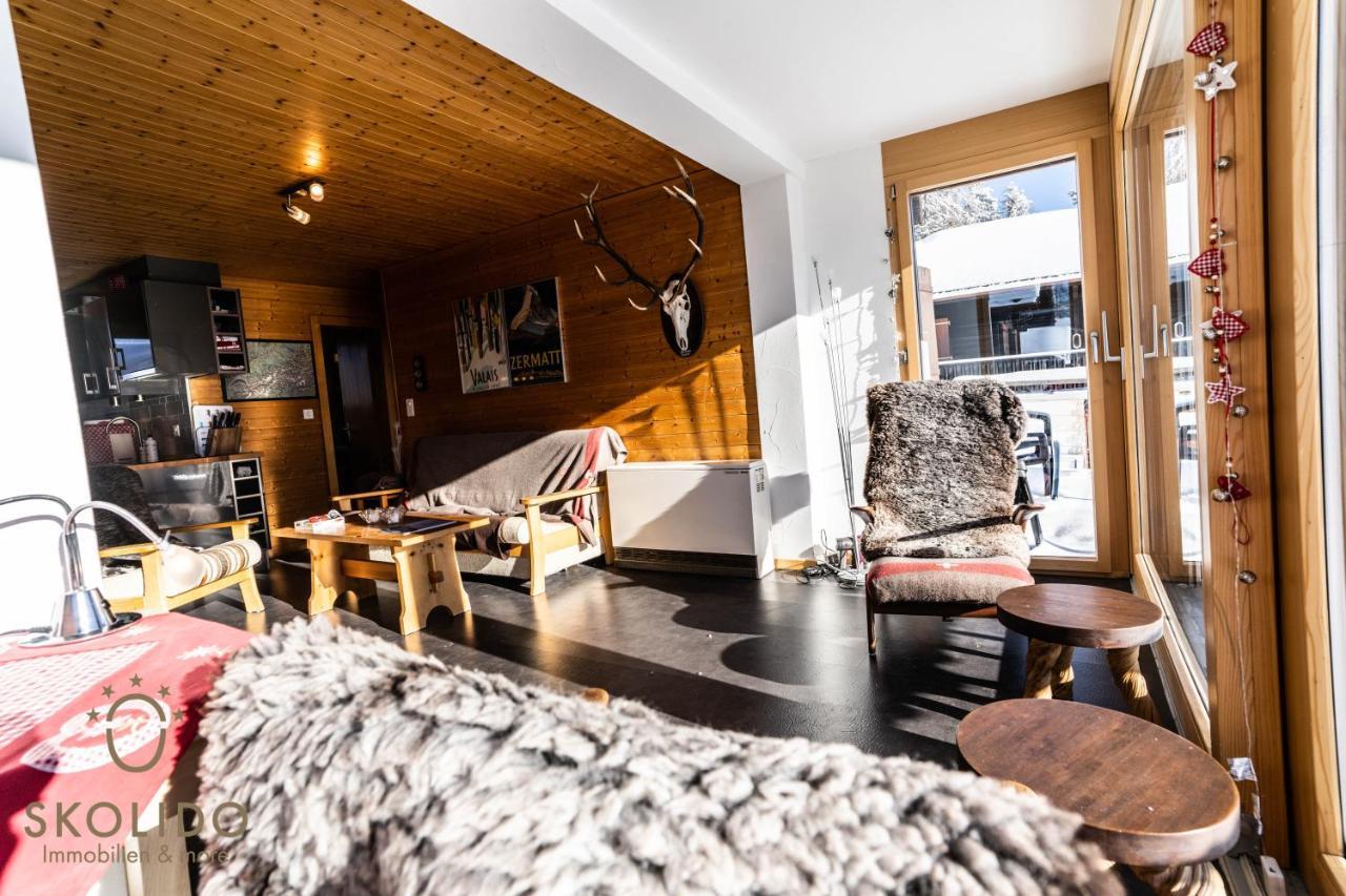 Chalet Laerchenwinkel, Riederalp Golmenegg Apartment Bagian luar foto