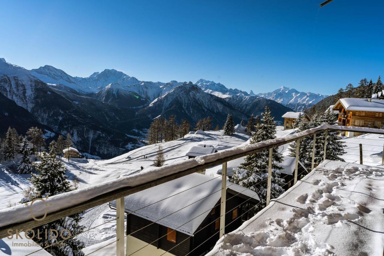 Chalet Laerchenwinkel, Riederalp Golmenegg Apartment Bagian luar foto