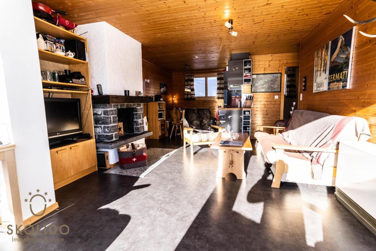 Chalet Laerchenwinkel, Riederalp Golmenegg Apartment Bagian luar foto