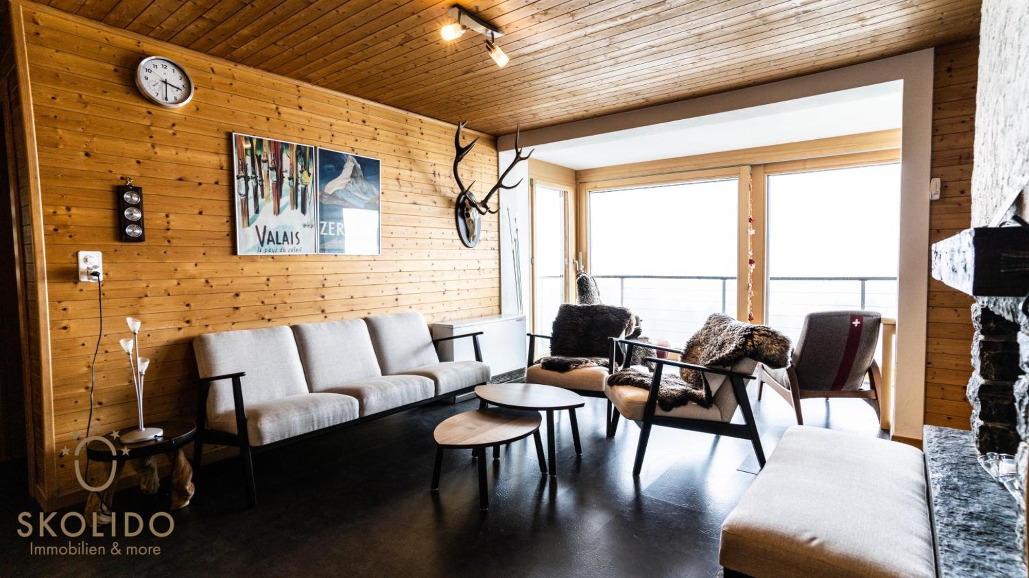 Chalet Laerchenwinkel, Riederalp Golmenegg Apartment Bagian luar foto